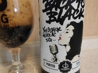 Back To Black porter Портер Back To Black от питерской пивоварни Mookhomor